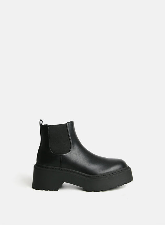 Ellis Chunky Chelsea Boots Black