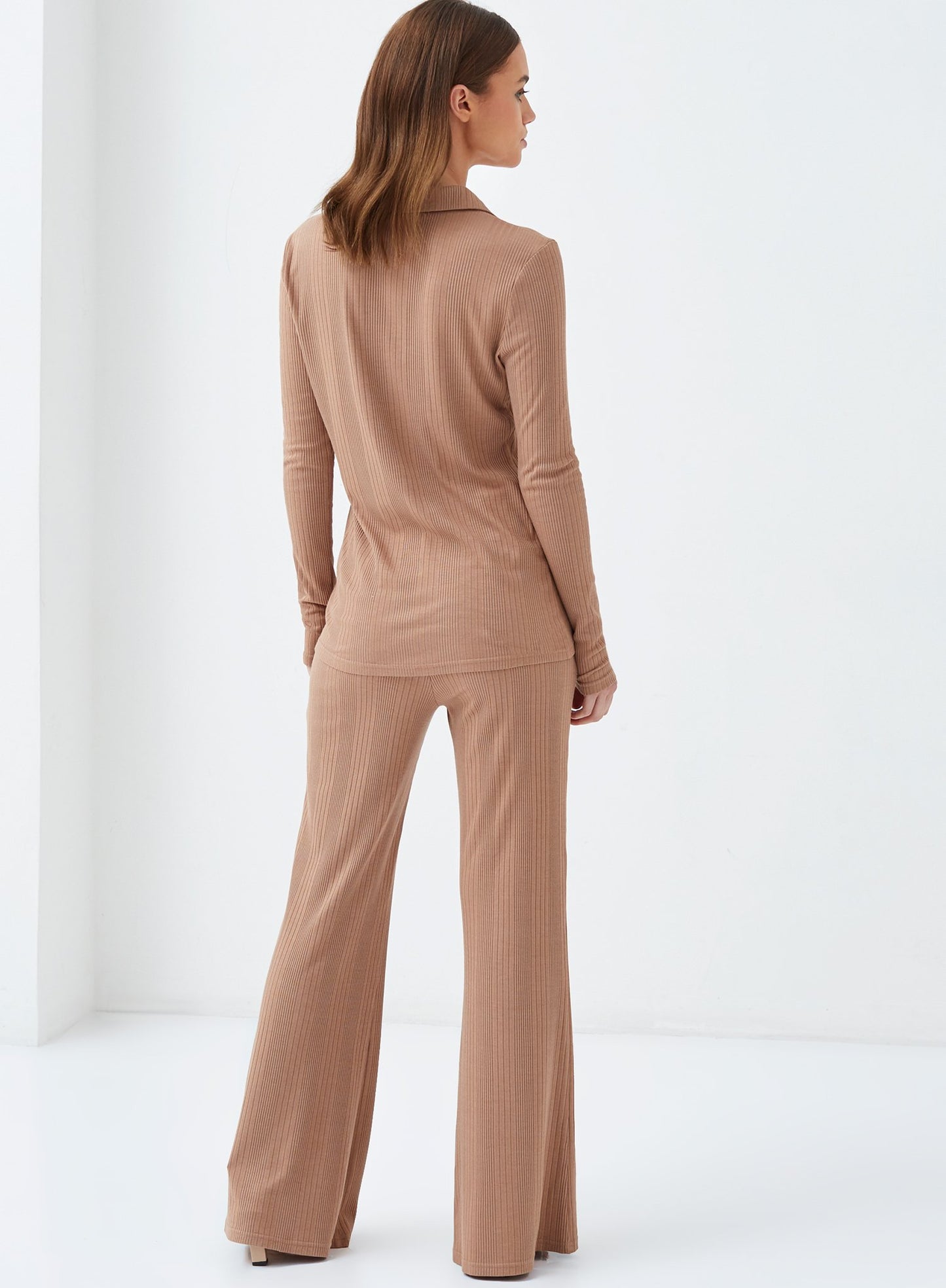 Rogue Button Front Top Nude